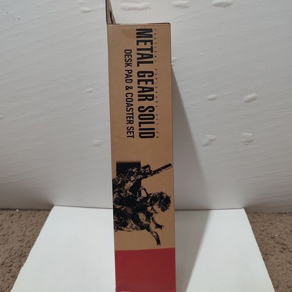 Metal Gear Solid XL Desk Pad & Coaster Set Official MGS Collectibles - Picture 4 of 4